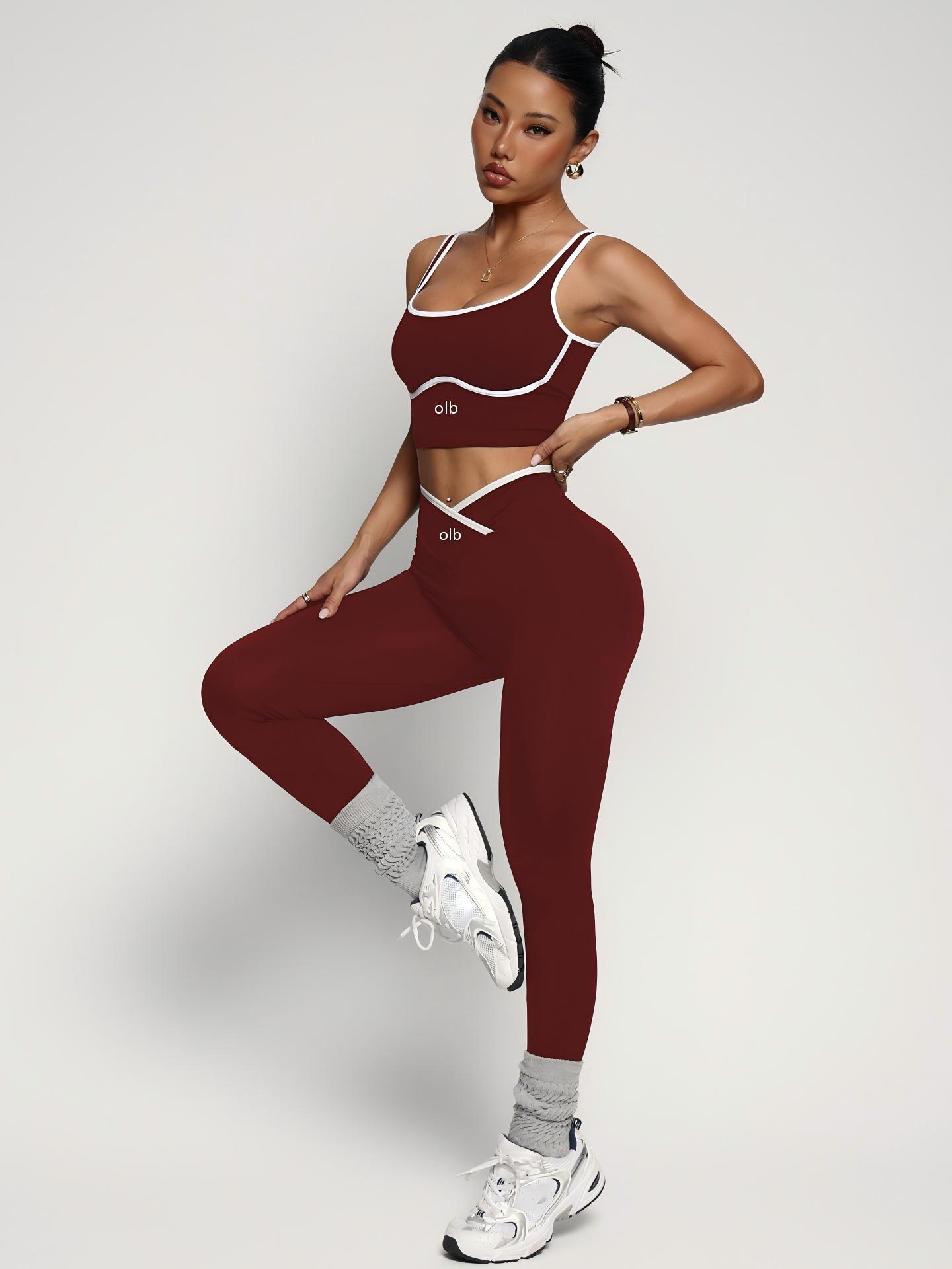2-piece new sports bra vest pa - đánh giá và giá Herbal Yoga