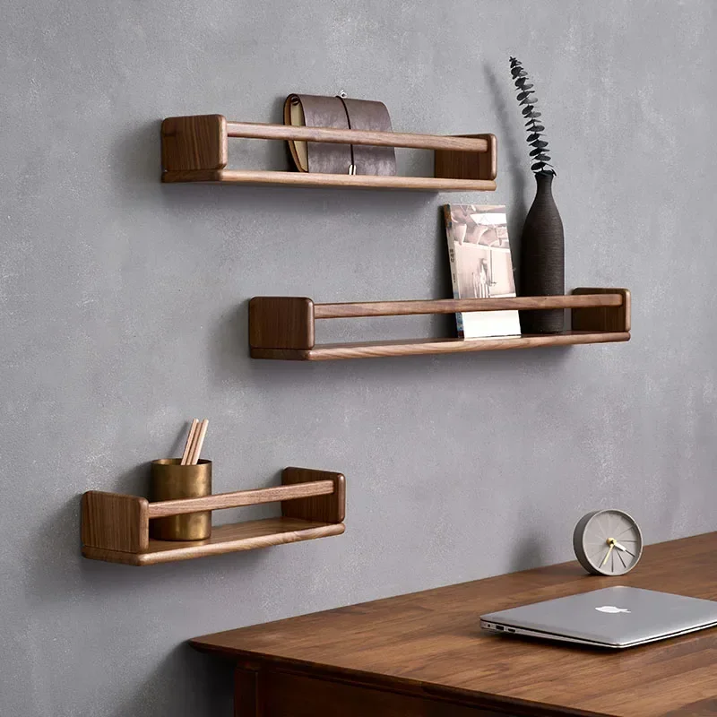 Solid Wood Wall Mounted Shelf  - đánh giá và giá Herbal Wellness Book