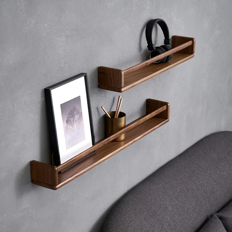 Solid Wood Wall Mounted Shelf  - đánh giá và giá Herbal Wellness Book