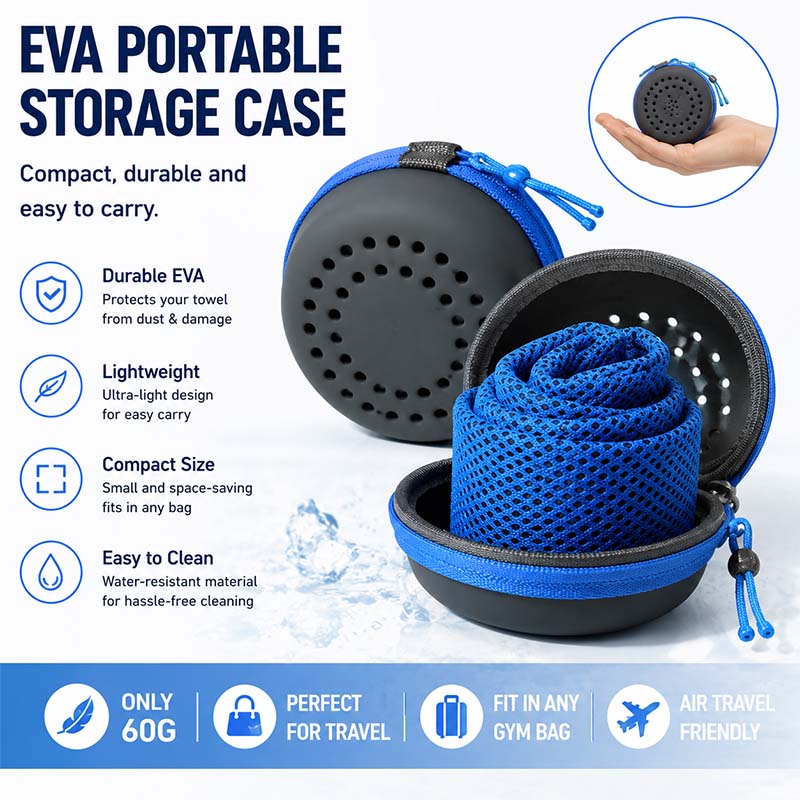 Instant Cooling Towel with EVA - đánh giá và giá Herbal Yoga
