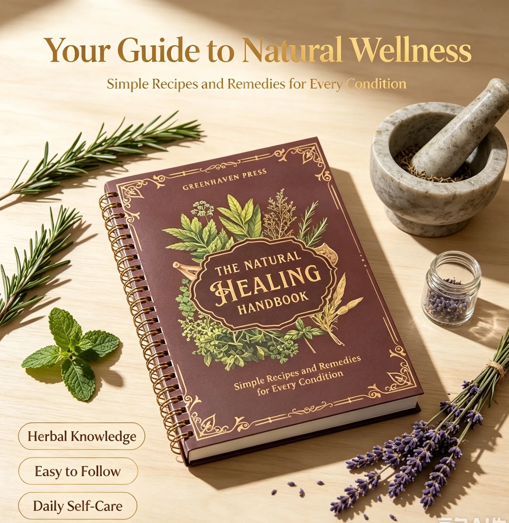 The Natural Healing Handbook N - đánh giá và giá Herbal Wellness Book