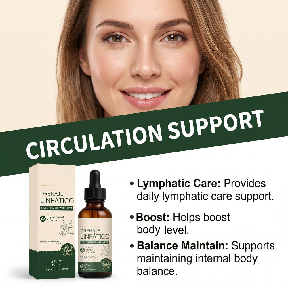 59ml Lymphatic Drainage Drops  - đánh giá và giá Herbal Wellness Liquid