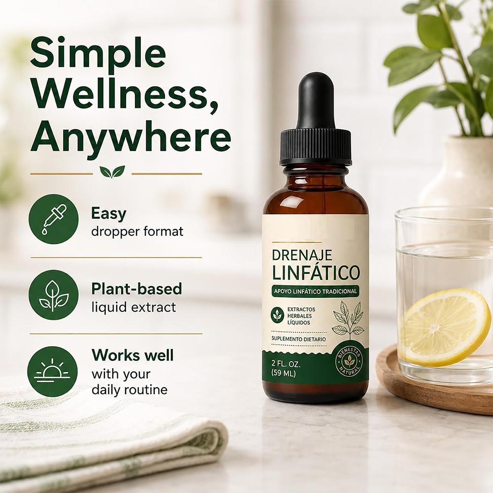 Lymphatic Drainage Drops 60ml  - đánh giá và giá Herbal Wellness Liquid